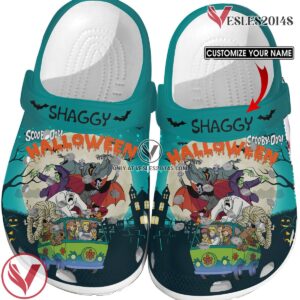 Scooby Doo Cartoon Crocs Crocband Clogs Shoes Comfortable For Men Women and Kids Style 34, Unique Gift From  Vesles2014S 2