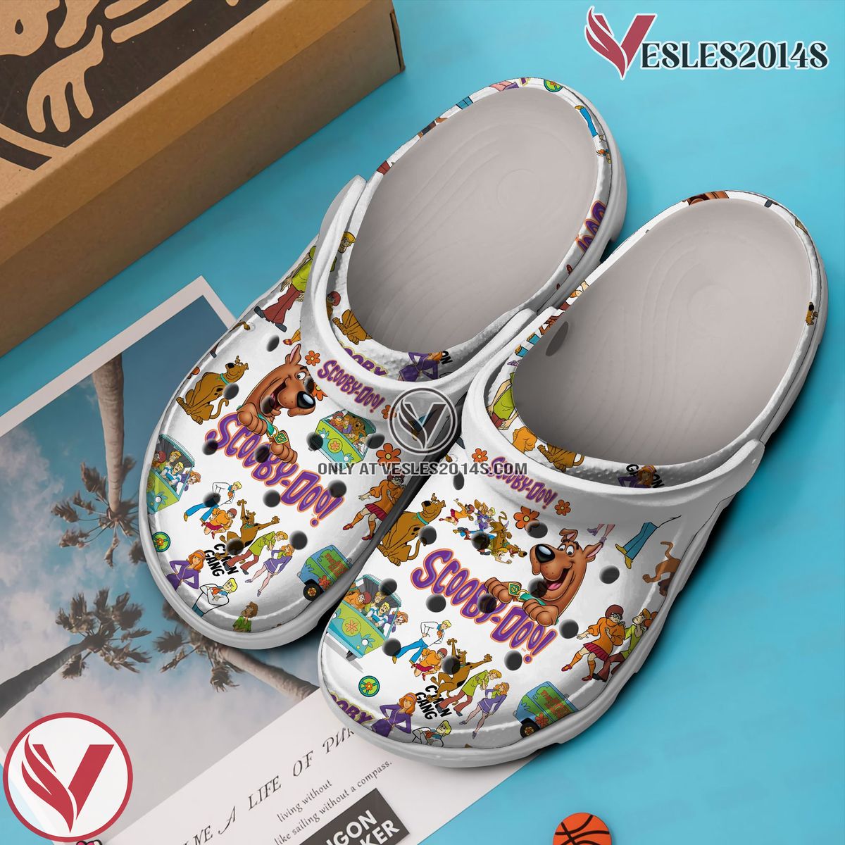 Scooby Doo Cartoon Crocs Crocband Clogs Shoes Comfortable For Men Women and Kids Style 36, Unique Gift From Vesles2014S 3