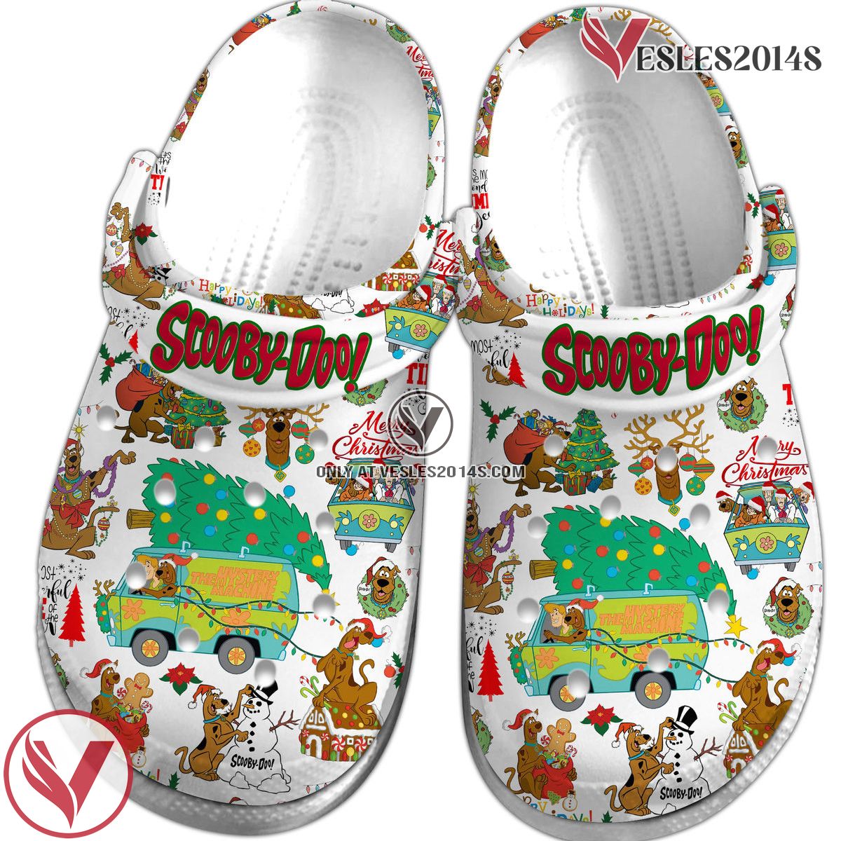 Scooby Doo Cartoon Crocs Crocband Clogs Shoes Comfortable For Men Women and Kids Style 6, Unique Gift From Vesles2014S 2