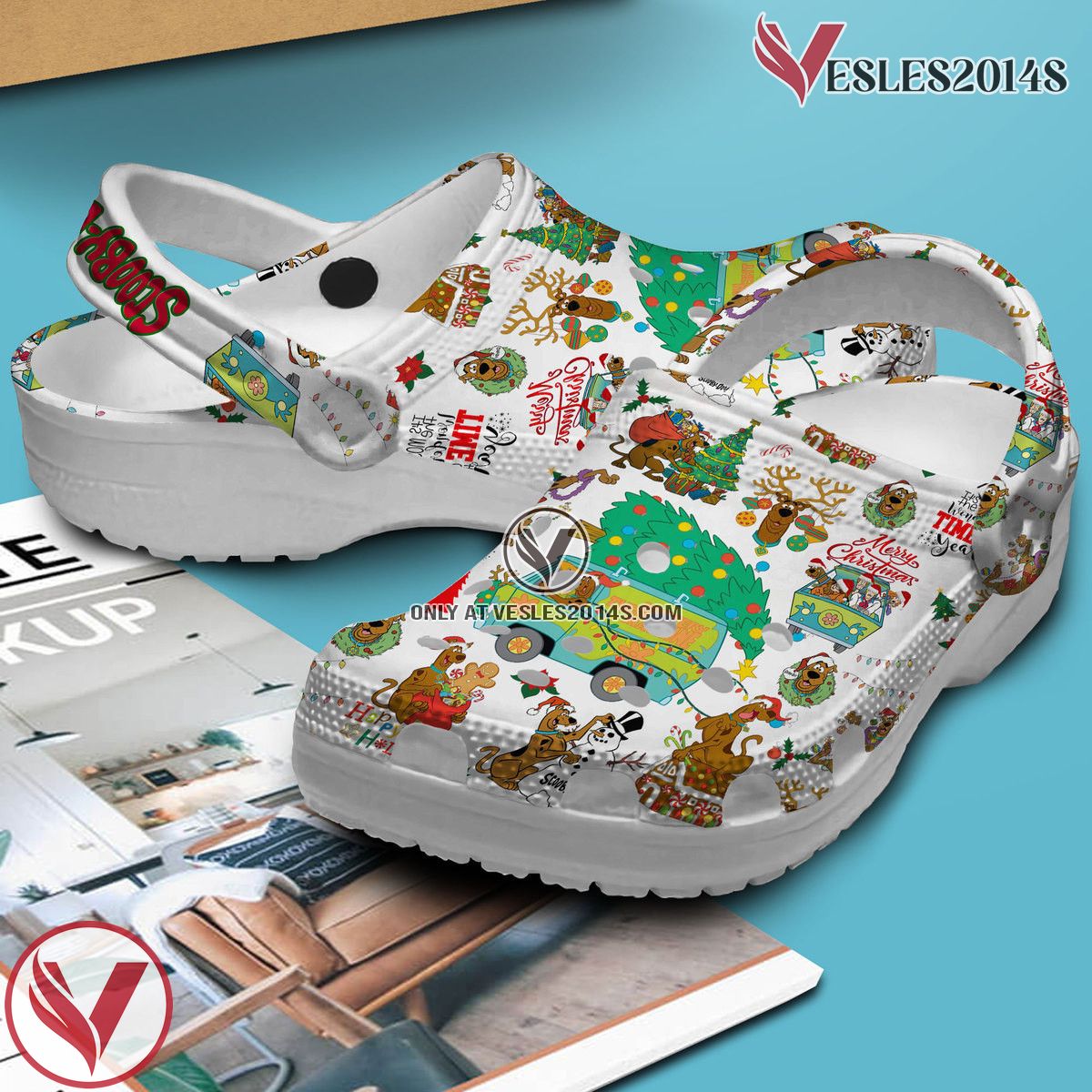 Scooby Doo Cartoon Crocs Crocband Clogs Shoes Comfortable For Men Women and Kids Style 6, Unique Gift From Vesles2014S 3