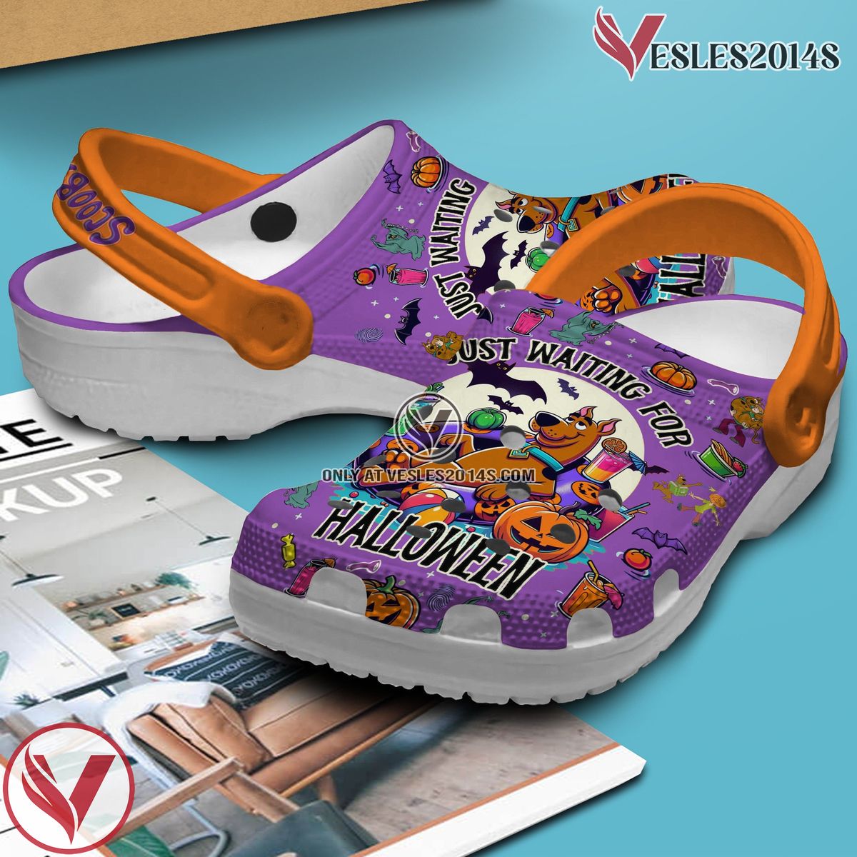 Scooby Doo Cartoon Crocs Crocband Clogs Shoes Comfortable For Men Women and Kids Style 7, Unique Gift From Vesles2014S 2