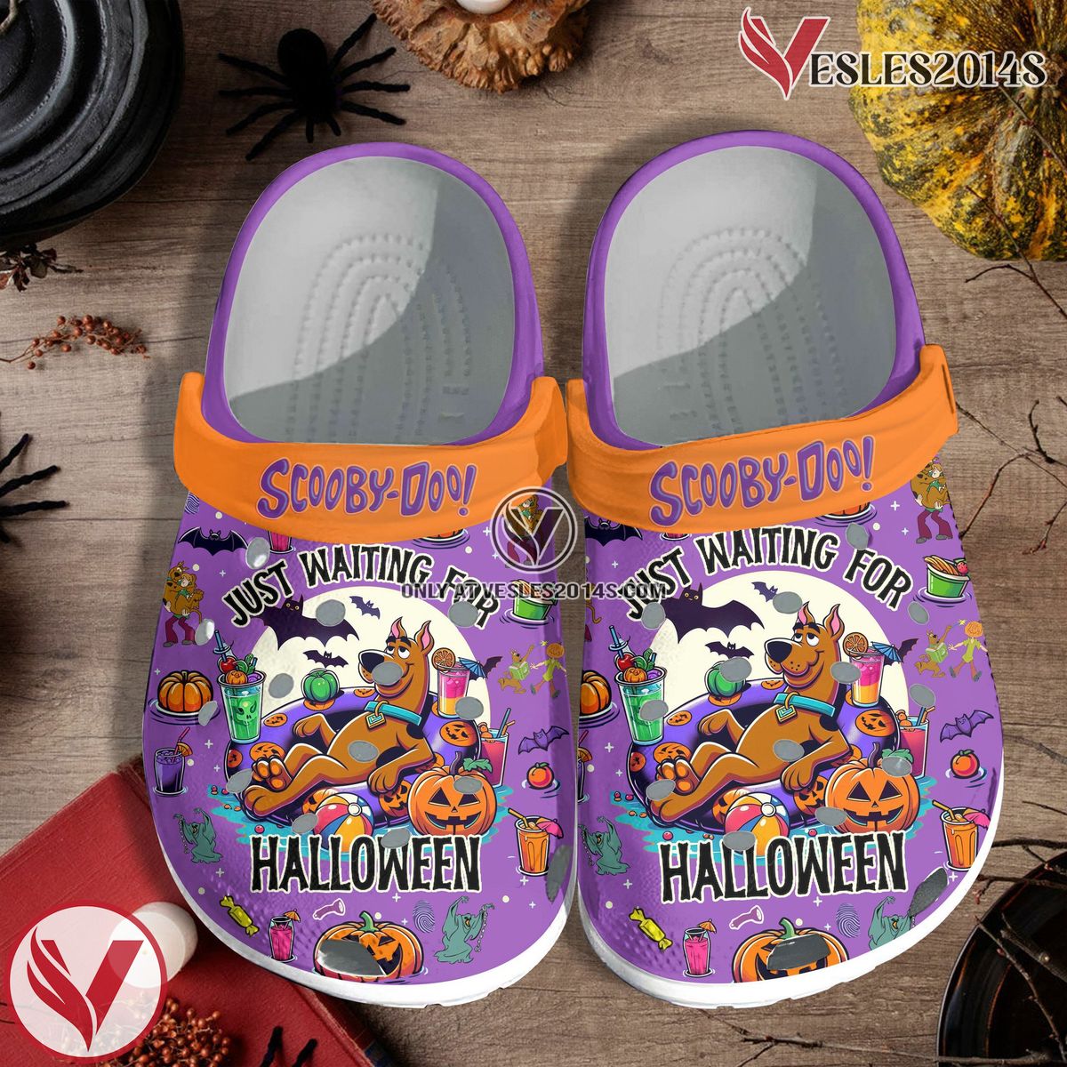 Scooby Doo Cartoon Crocs Crocband Clogs Shoes Comfortable For Men Women and Kids Style 7, Unique Gift From Vesles2014S