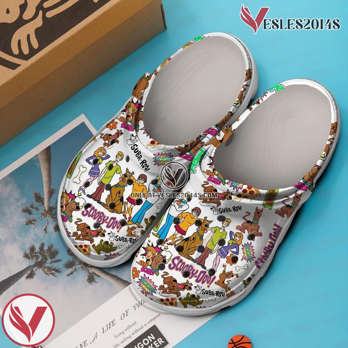 Scooby-Doo Cartoon Crocs Crocband Clogs Shoes Comfortable For Men Women and Kids, Unique Gift From Vesles2014S 3