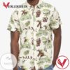 Scooby Doo Mystery Machine Tropical Hawaiian Graphic Print Short Sleeve Hawaiian Casual Shirt Vesles2014S