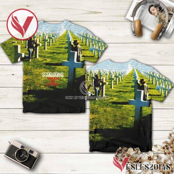 Scorpions Taken By Force Album Cover Shirt, Unique Gifts For Music Lovers - Vesles2014S