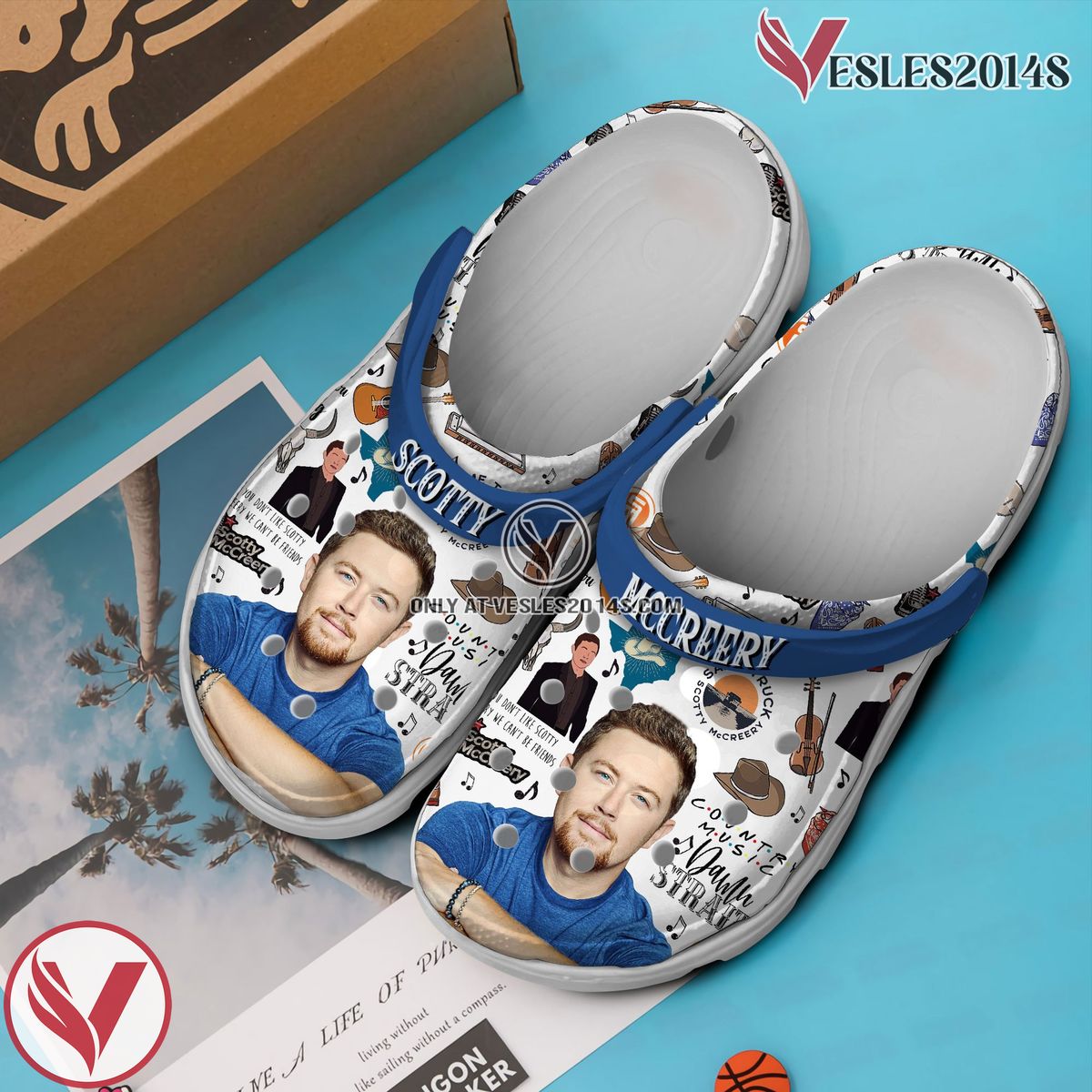 Scotty McCreery Music Crocs Crocband Clogs Shoes, Unique Gifts For Fans Style 1 - Vesles2014S 3