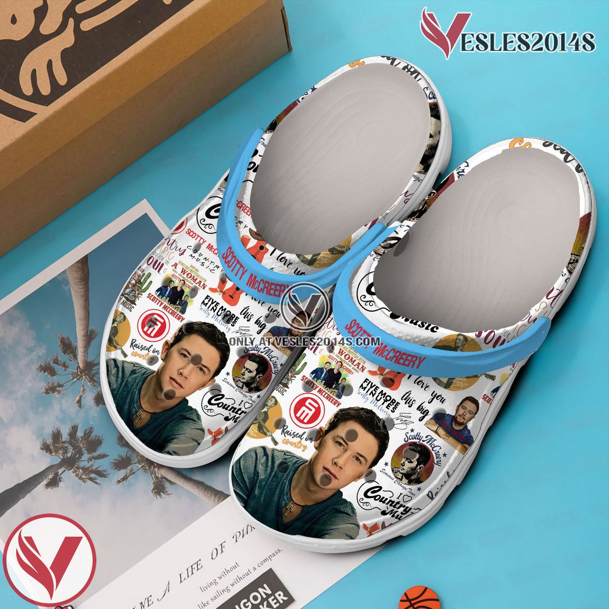Scotty McCreery Music Crocs Crocband Clogs Shoes, Unique Gifts For Fans - Vesles2014S 2
