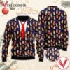 Seamless Christmas Pattern Corgis Ugly Sweater, Unique Winter Outfits For Fans - Vesles2014S  1