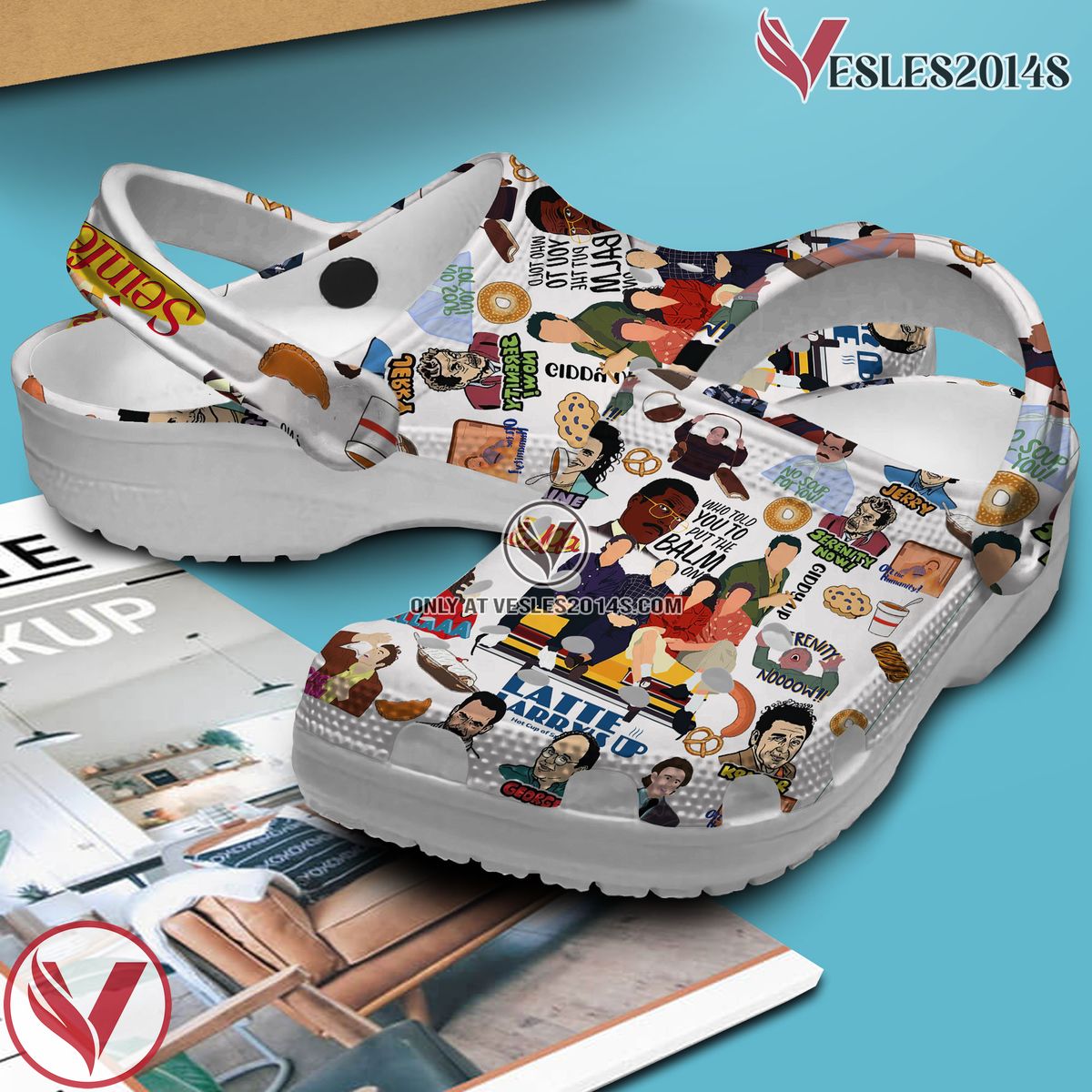 SeiNF Musiceld TV Series Crocs Crocband Clogs Shoes, Unique Gifts For Fans - Vesles2014S 2