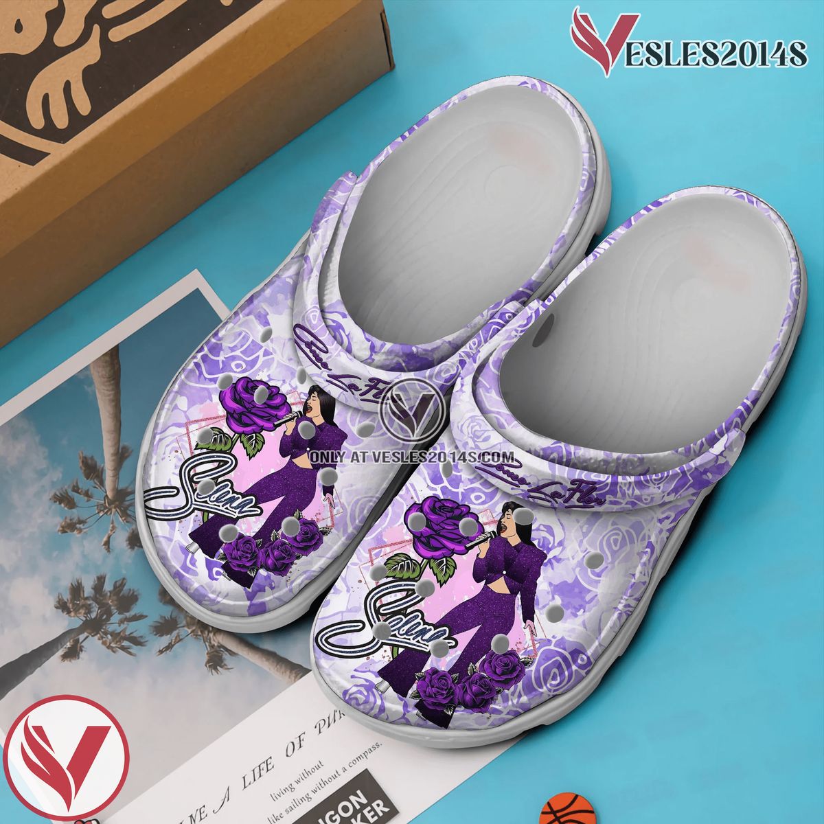 Selena Como La Flor Music Crocs Crocband Clogs Shoes, Unique Gifts For Fans Style 2 - Vesles2014S 3