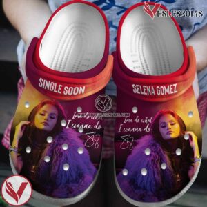 Selena Gomez Music Crocs Crocband Clogs Shoes, Unique Gifts For Fans Style 2 - Vesles2014S