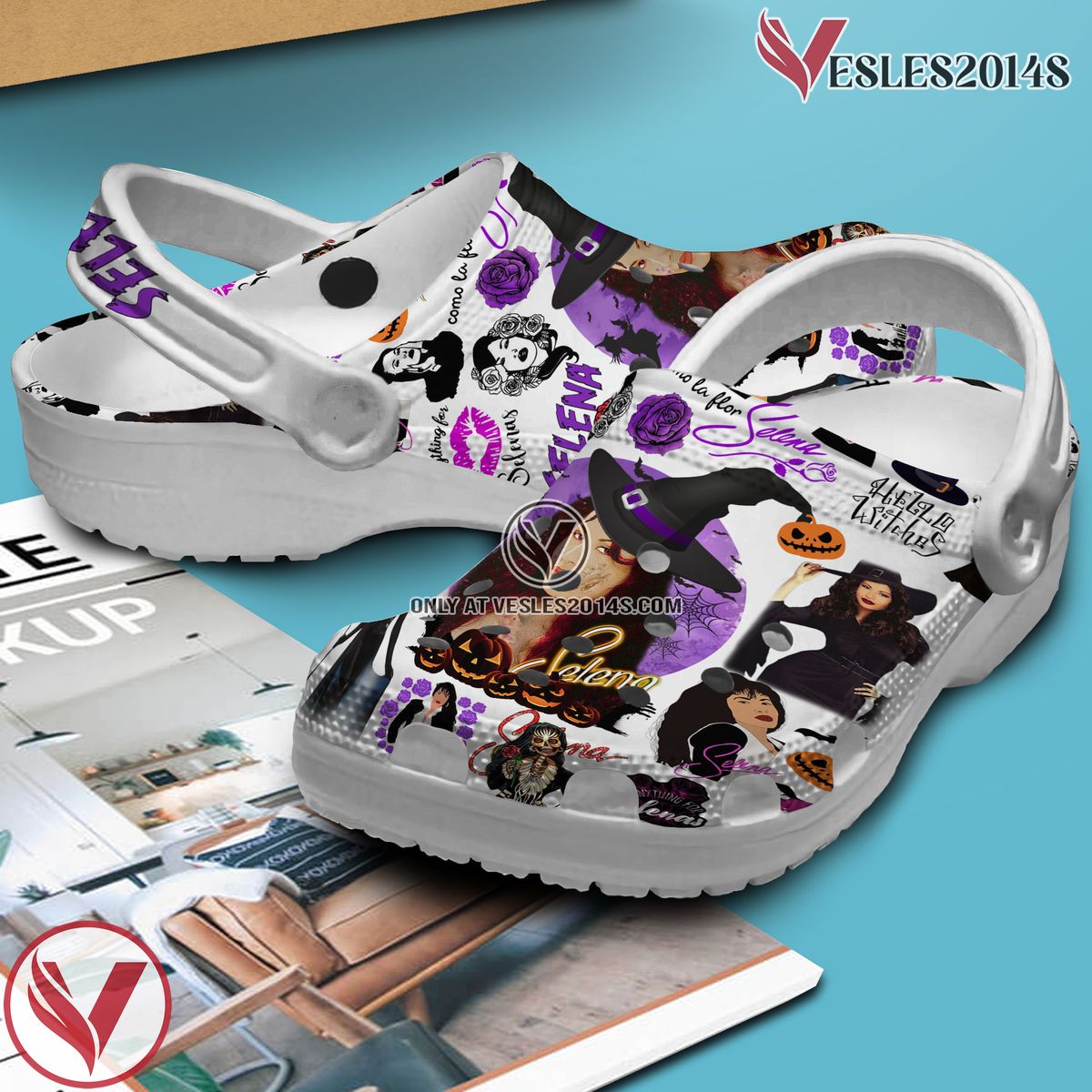 Selena Music Crocs Crocband Clogs Shoes, Unique Gifts For Fans Style 1 - Vesles2014S 3