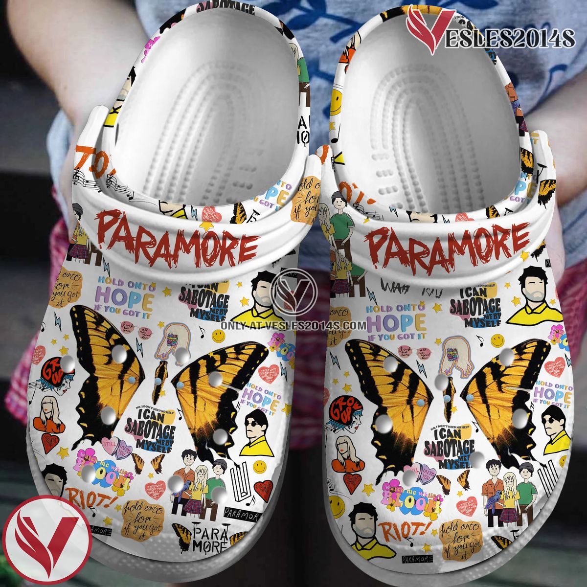 Selena Music Crocs Crocband Clogs Shoes, Unique Gifts For Fans Style 2 - Vesles2014S