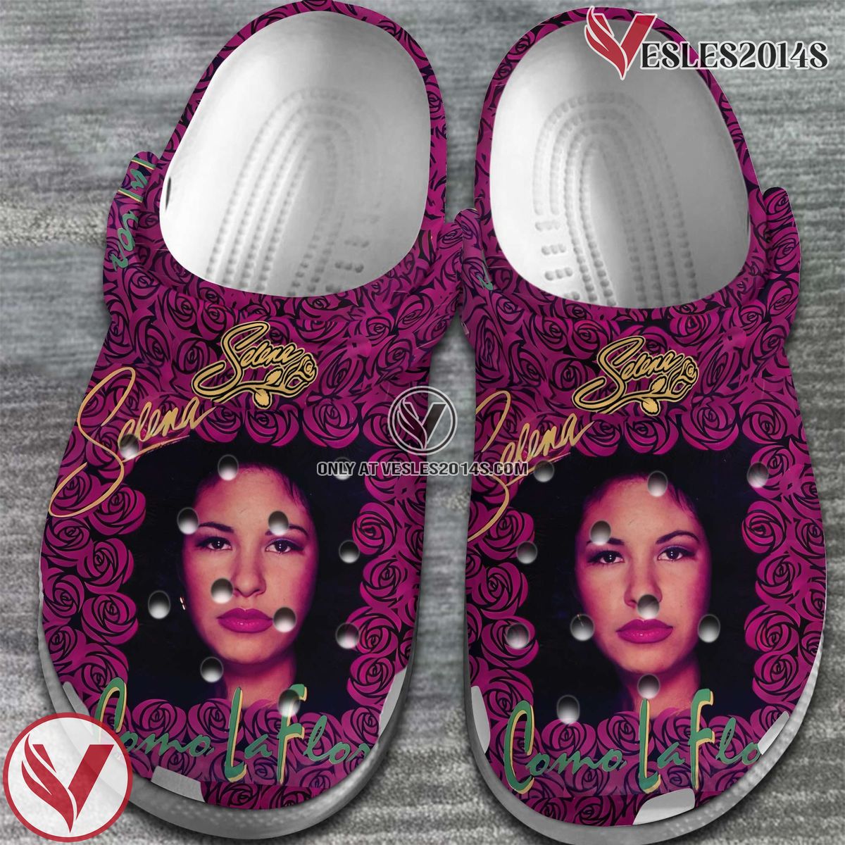 Selena Singer Music Crocs Crocband Clogs Shoes, Unique Gifts For Fans Style 3 - Vesles2014S 2