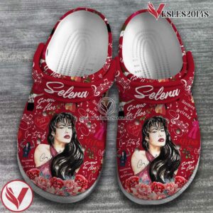 Selena Singer Music Crocs Crocband Clogs Shoes, Unique Gifts For Fans Style 4 - Vesles2014S 2