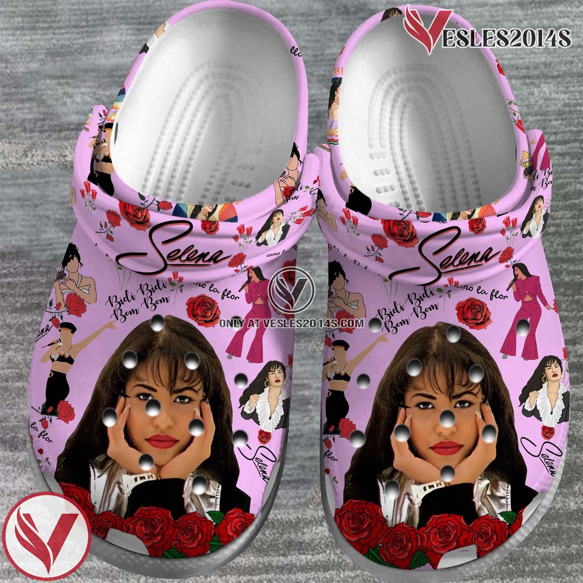 Selena Singer Music Crocs Crocband Clogs Shoes, Unique Gifts For Fans Style 5 - Vesles2014S 2