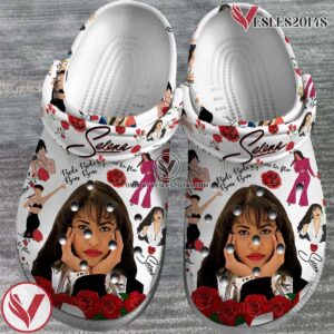 Selena Singer Music Crocs Crocband Clogs Shoes, Unique Gifts For Fans Style 9 - Vesles2014S 2