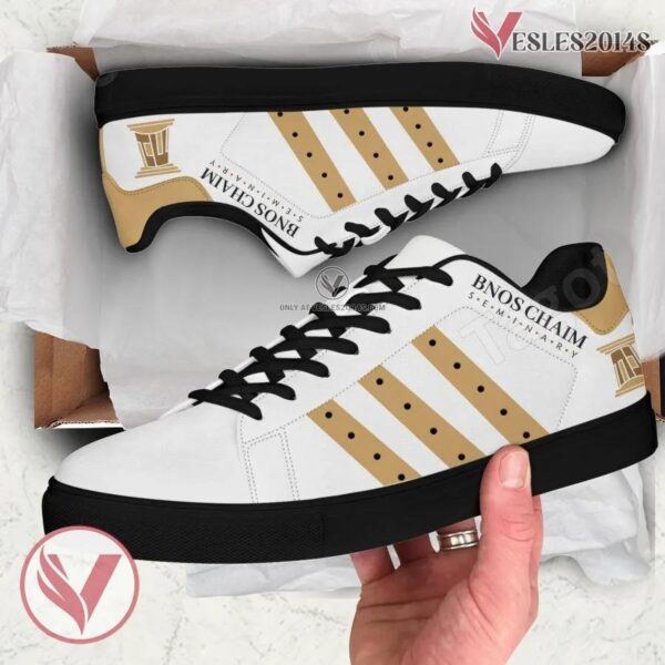 Seminary Bnos Chaim Logo Stan Smith Shoes, Unique Sneaker For Fans - Vesles2014s 1