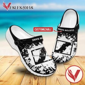 Sennheiser Logo Crocs Shoes For Men And Women, Unique Clogs Shoes For Fans - Vesles2014S