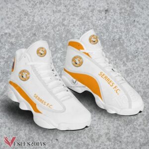 Serres FC Logo Air Jordan 13 Shoes, Best Sneaker Gifts For Fans - Vesles2014s