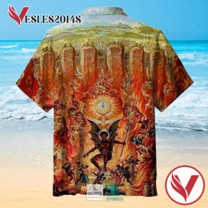 Seven Gates to Hell Casual Hawaiian Shirt, Best Gifts For Summer Vesles2014S 2