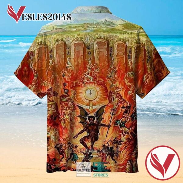 Seven Gates to Hell Casual Hawaiian Shirt, Best Gifts For Summer Vesles2014S 2