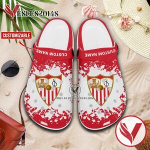 Sevilla FC Custom Crocs Shoes For Men And Women, Unique Clogs Shoes For Fans - Vesles2014S 1