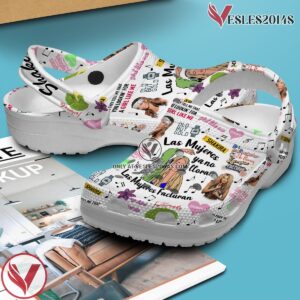 Shakira Music Crocs Crocband Clogs Shoes, Unique Gifts For Fans - Vesles2014S 3