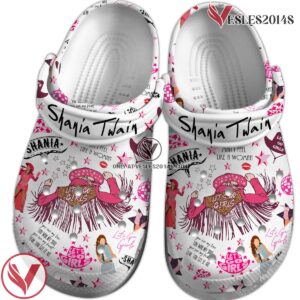 Shania Twain Music Crocs Crocband Clogs Shoes, Unique Gifts For Fans Style 12 - Vesles2014S 4