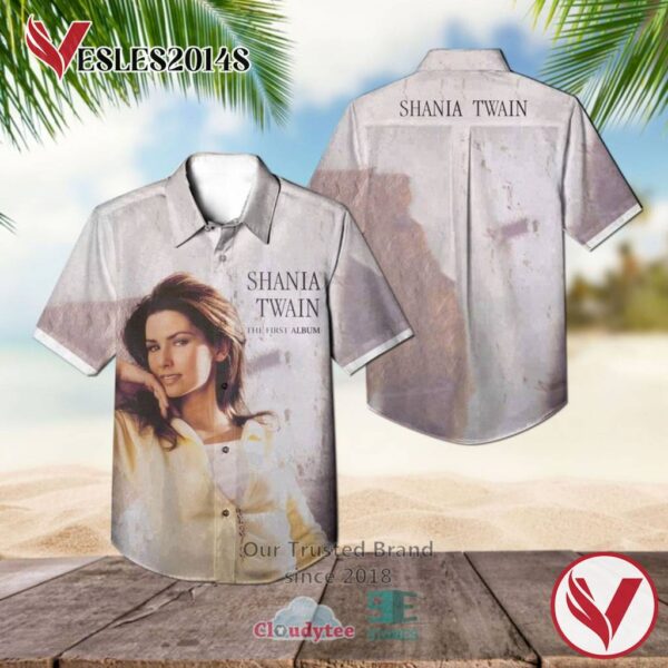Shania Twain The First Album Hawaiian Shirt, Best Gift For Music Lovers Vesles2014S