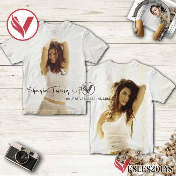 Shania Twain Up Album Cover Shirt, Unique Gifts For Music Lovers - Vesles2014S