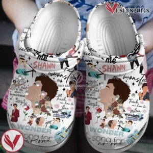 Shawn Mendes Singer Music Crocs Crocband Clogs Shoes, Unique Gifts For Fans Style 2 - Vesles2014S