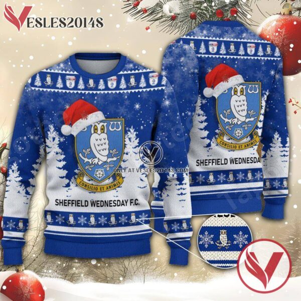 Sheffield Wednesday Sport Ugly Christmas Sweater, Unique Gifts For Fans - Vesles2014aS 1