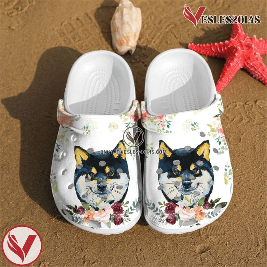 Shiba Inu shoes Crocs Crocband Clogs Shoes For Men Women, Unique Gift From Vesles2014S