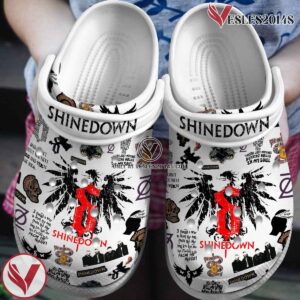 Shinedown Music Crocs Crocband Clogs Shoes, Unique Gifts For Fans Style 2 - Vesles2014S