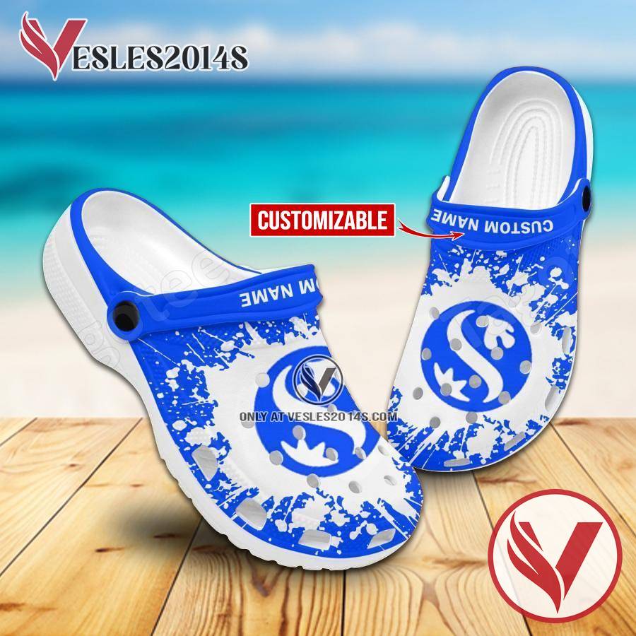 Shinhan Financial Group Logo Crocs Shoes For Men And Women, Unique Clogs Shoes For Fans - Vesles2014S
