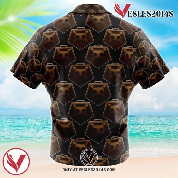 Shinigami Badge Bleach Hawaiian Button Up Shirt, Perfect Gifts For Anime Lovers - Vesles2014S 2