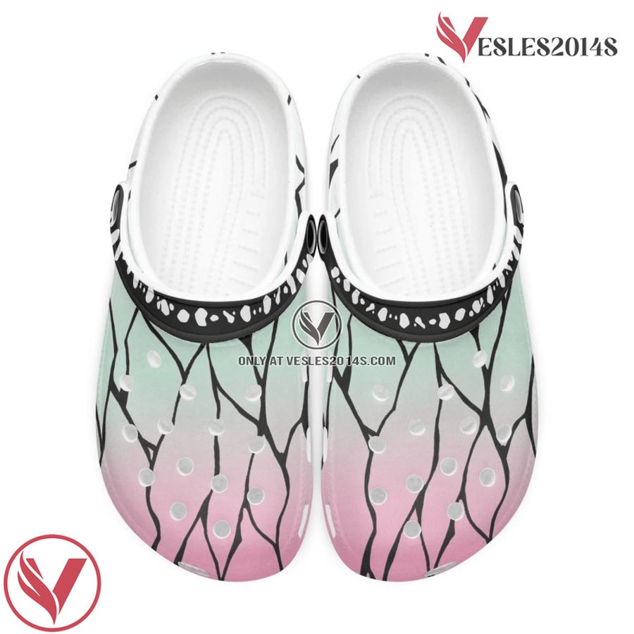 Shinobu Kocho Demon Slayer Custom Clogs, Unique Gift From Vesles2014S 2