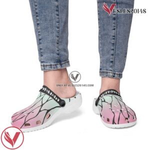 Shinobu Kocho Demon Slayer Custom Clogs, Unique Gift From Vesles2014S 3
