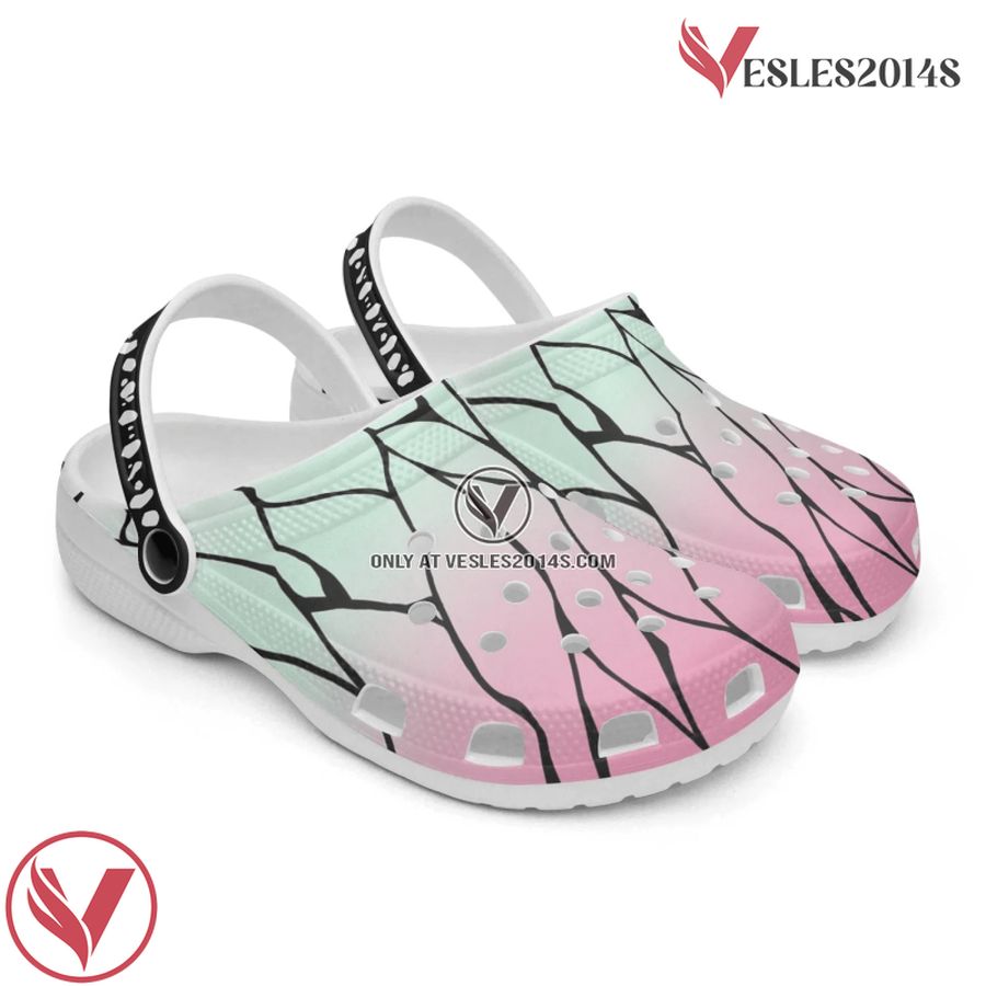 Shinobu Kocho Demon Slayer Custom Clogs, Unique Gift From Vesles2014S
