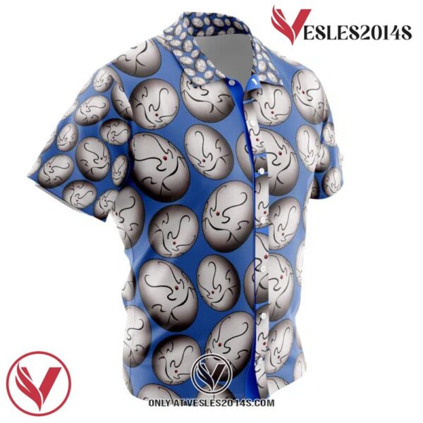 Shizue’s Mask That Time I got Reincarnated as a Slime Hawaiian Button Up Shirt, Perfect Gifts For Anime Lovers - Vesles2014S 1
