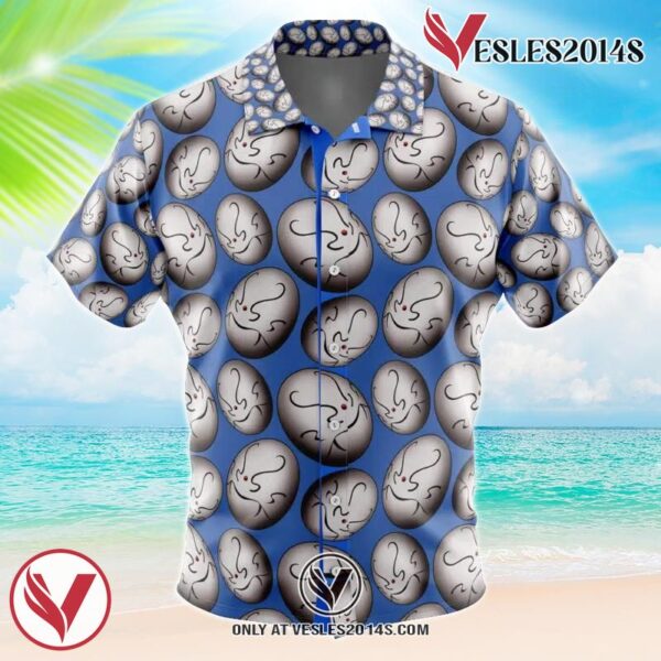 Shizue’s Mask That Time I got Reincarnated as a Slime Hawaiian Button Up Shirt, Perfect Gifts For Anime Lovers - Vesles2014S