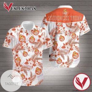 Shock Top U Hawaiian Graphic Print Short Sleeve Hawaiian Casual Shirt Vesles2014S 1