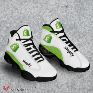 Shopify Logo Air Jordan 13 Shoes, Best Sneaker Gifts For Fans - Vesles2014s 1