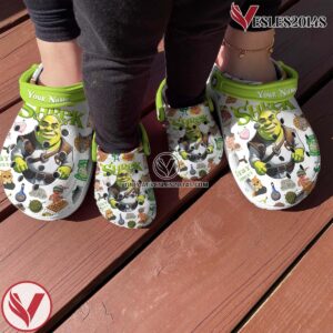 Shrek Cartoon Crocs Crocband Clogs Shoes Comfortable For Men Women and Kids Style 1, Unique Gift From Vesles2014S 3