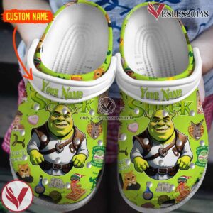 Shrek Cartoon Crocs Crocband Clogs Shoes Comfortable For Men Women and Kids Style 1, Unique Gift From  Vesles2014S