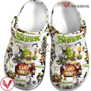 Shrek Cartoon Crocs Crocband Clogs Shoes Comfortable For Men Women and Kids Style 2, Unique Gift From Vesles2014S 2