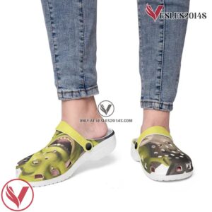 Shrek Cartoon Crocs Crocband Shoes Clogs Custom Name For Men Women and Kids, Unique Gift From Vesles2014S 4