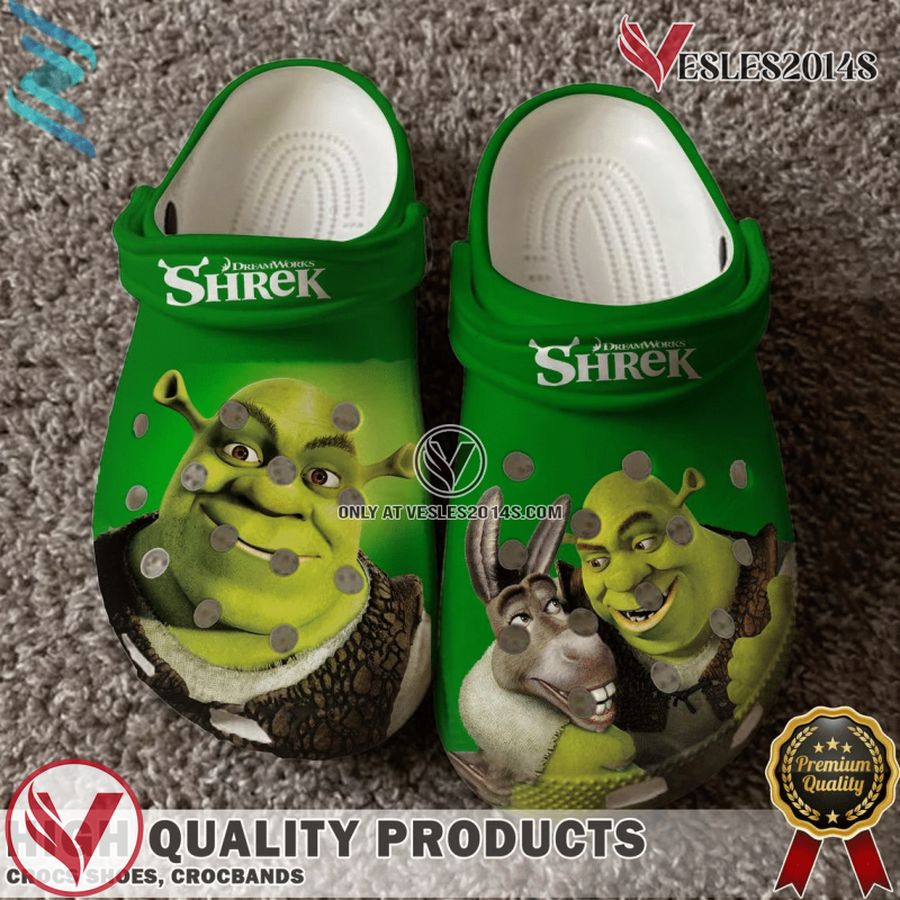 Shrek Crocs Clog Shoes, Unique Gift From Vesles2014S 2