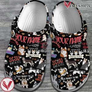 Siberian Huskies Dogs Crocs Crocband Clogs Shoes Comfortable For Men Women and Kids, Unique Gift From Vesles2014S 2